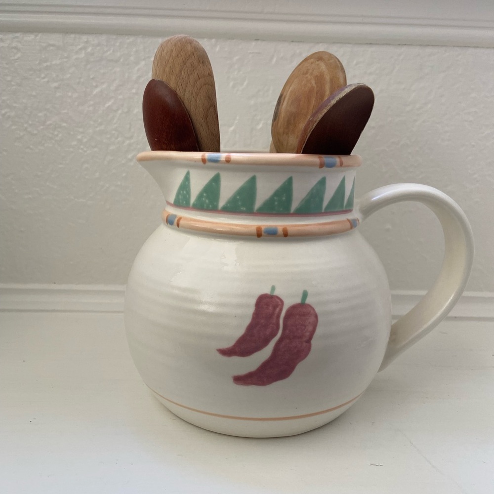 Vintage Treasure Craft pitcher